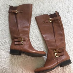 Riding Boots Dark Tan